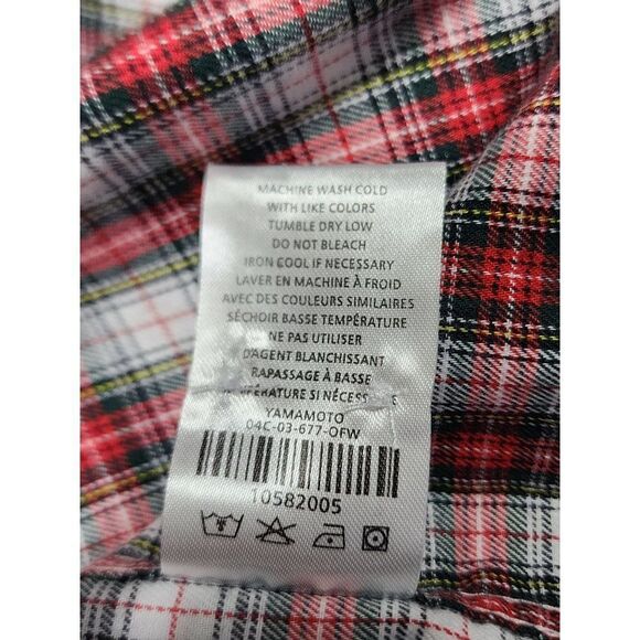 FIVE FOUR Nick Wooster NWT 2XL Men's Plaid Button Down Shirt - Picture 6 of 11